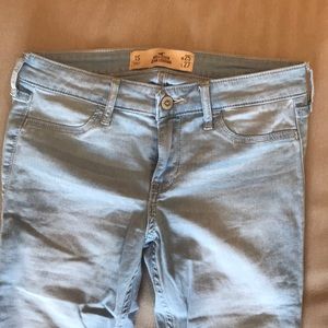 Low-Rise Light Wash Hollister Jean-Leggings